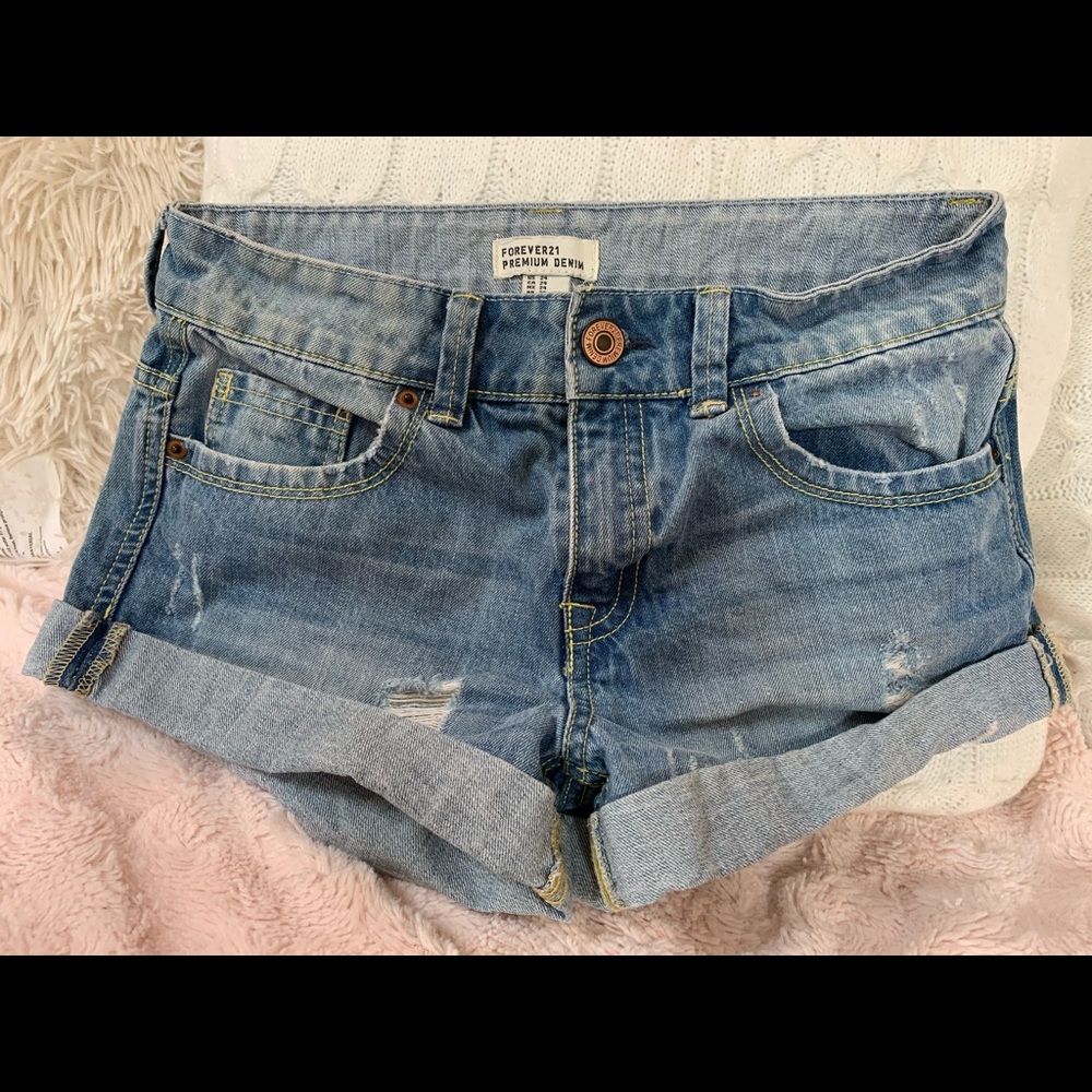 Forever 21 premium Denim shorts